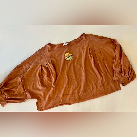 kye mi Tops - Women's Rust Top
